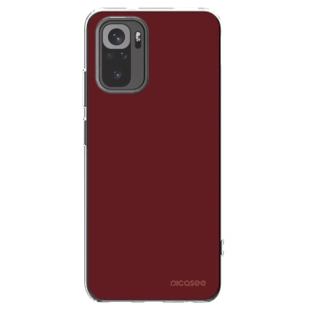 Picasee silikónový prehľadný obal pre Xiaomi Redmi Note 10 - Red Bliss