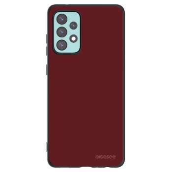 Picasee silikónový čierny obal pre Samsung Galaxy A72 A725F - Red Bliss