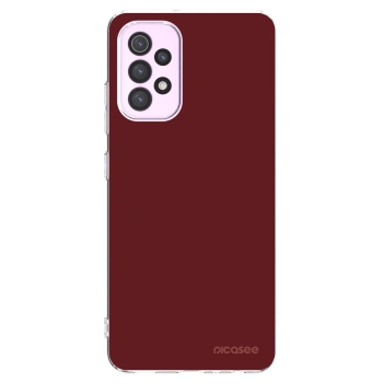Picasee silikónový prehľadný obal pre Samsung Galaxy A32 5G A326B - Red Bliss