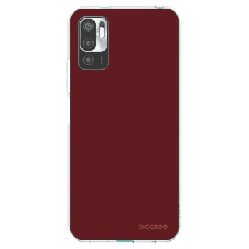 Picasee silikónový prehľadný obal pre Xiaomi Redmi Note 10 5G - Red Bliss