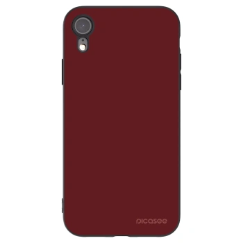Picasee silikónový čierny obal pre Apple iPhone XR - Red Bliss