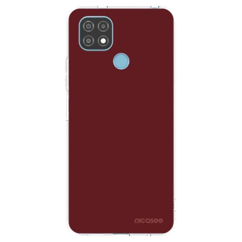 Picasee silikónový prehľadný obal pre Realme C21 - Red Bliss