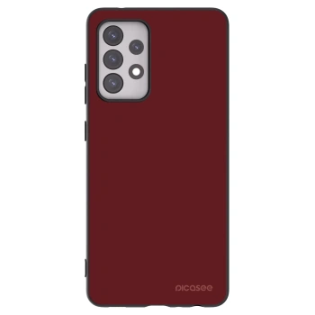 Picasee silikónový čierny obal pre Samsung Galaxy A52s 5G A528B - Red Bliss