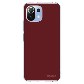 Picasee silikónový prehľadný obal pre Xiaomi 11 Lite 5G NE - Red Bliss