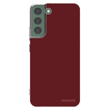 Picasee silikónový prehľadný obal pre Samsung Galaxy S22+ 5G - Red Bliss