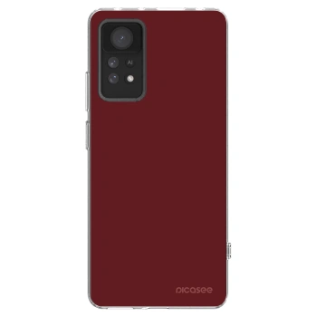 Picasee silikónový prehľadný obal pre Xiaomi Redmi Note 11 Pro - Red Bliss
