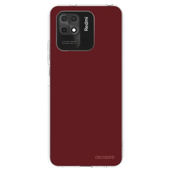 Picasee silikónový prehľadný obal pre Xiaomi Redmi 10C - Red Bliss