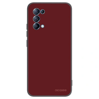 Picasee silikónový čierny obal pre OPPO A16s - Red Bliss
