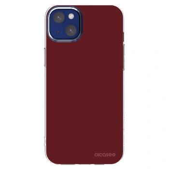 Picasee silikónový prehľadný obal pre Apple iPhone 14 Plus - Red Bliss