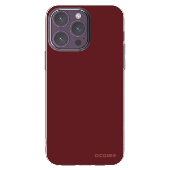 Picasee silikónový prehľadný obal pre Apple iPhone 14 Pro Max - Red Bliss