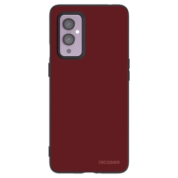 Picasee silikónový čierny obal pre OnePlus 9 - Red Bliss