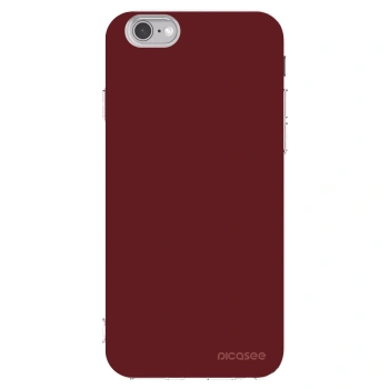 Picasee silikónový prehľadný obal pre Apple iPhone 6/6S - Red Bliss