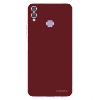 Picasee silikónový prehľadný obal pre Honor 8X - Red Bliss
