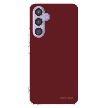 Picasee silikónový prehľadný obal pre Samsung Galaxy A54 5G A546B - Red Bliss