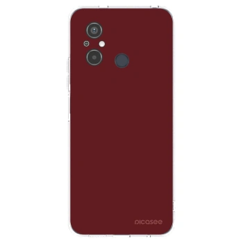 Picasee silikónový prehľadný obal pre Xiaomi Redmi 12C - Red Bliss