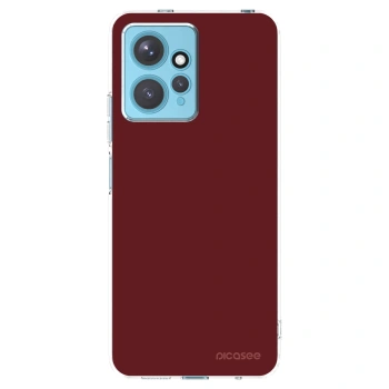 Picasee silikónový prehľadný obal pre Xiaomi Redmi Note 12 4G - Red Bliss