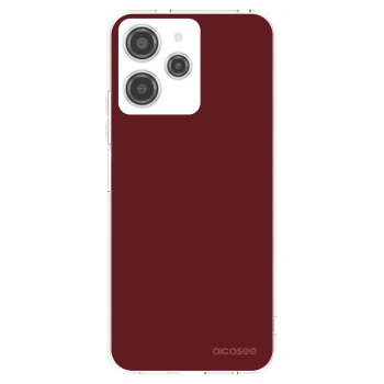 Picasee silikónový prehľadný obal pre Xiaomi Redmi 12 4G - Red Bliss