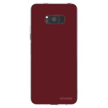 Picasee silikónový prehľadný obal pre Samsung Galaxy S8 G950F - Red Bliss