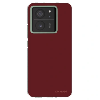 Picasee silikónový prehľadný obal pre Xiaomi 13T - Red Bliss