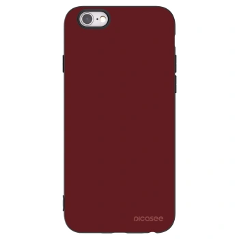 Picasee silikónový čierny obal pre Apple iPhone 6/6S - Red Bliss