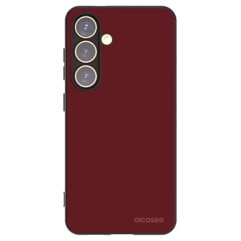 Picasee silikónový čierny obal pre Samsung Galaxy S24 S921B 5G - Red Bliss