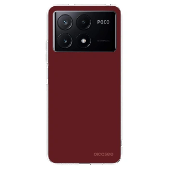 Picasee silikónový prehľadný obal pre Xiaomi Poco X6 Pro - Red Bliss
