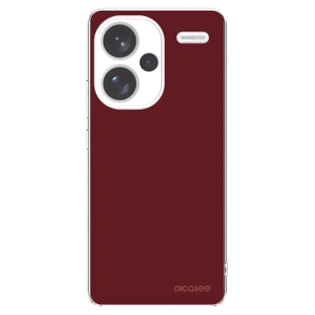 Picasee silikónový prehľadný obal pre Xiaomi Redmi Note 13 Pro+ 5G - Red Bliss
