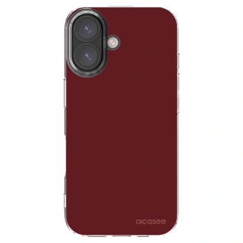 Picasee silikónový prehľadný obal pre Apple iPhone 16 - Red Bliss