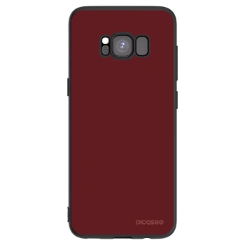 Picasee silikónový čierny obal pre Samsung Galaxy S8 G950F - Red Bliss