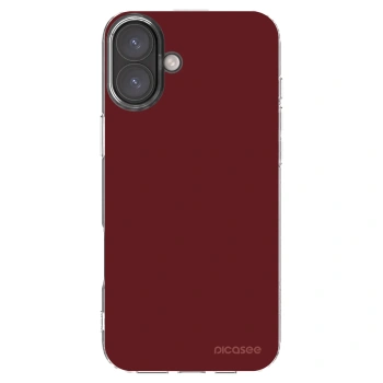 Picasee silikónový prehľadný obal pre Apple iPhone 16 Plus - Red Bliss