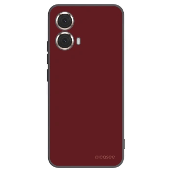 Picasee silikónový čierny obal pre Motorola Moto G85 - Red Bliss