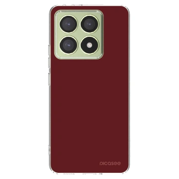 Picasee silikónový prehľadný obal pre Xiaomi 14T - Red Bliss