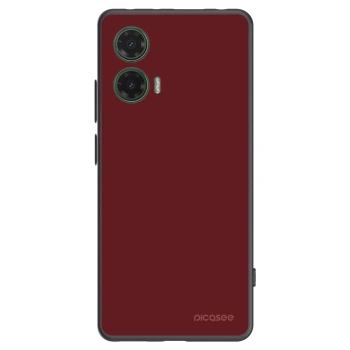 Picasee silikónový čierny obal pre Motorola Moto G35 5G - Red Bliss