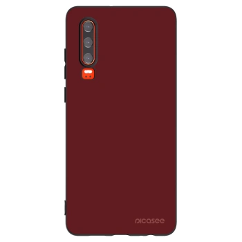 Picasee silikónový čierny obal pre Huawei P30 - Red Bliss