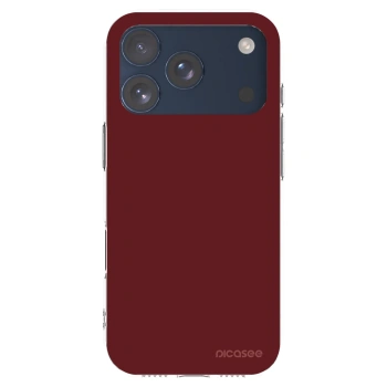 Picasee silikónový prehľadný obal pre Apple iPhone 17 Pro - Red Bliss