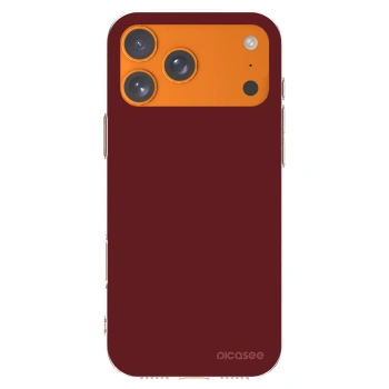 Picasee silikónový prehľadný obal pre Apple iPhone 17 Pro Max - Red Bliss