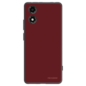 Picasee silikónový čierny obal pre Motorola Moto E14 - Red Bliss