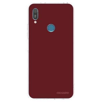 Picasee silikónový prehľadný obal pre Huawei Y6 2019 - Red Bliss