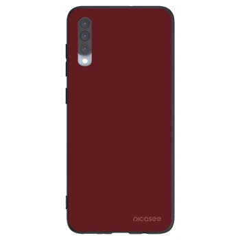 Picasee silikónový čierny obal pre Samsung Galaxy A70 A705F - Red Bliss
