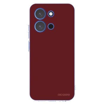 Picasee silikónový prehľadný obal pre Xiaomi Redmi 15C 4G - Red Bliss