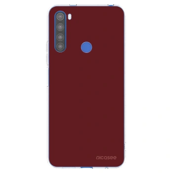 Picasee silikónový prehľadný obal pre Xiaomi Redmi Note 8T - Red Bliss