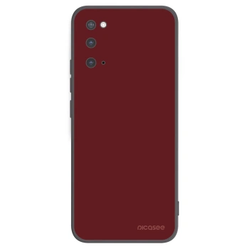 Picasee silikónový čierny obal pre Samsung Galaxy S20 G980F - Red Bliss