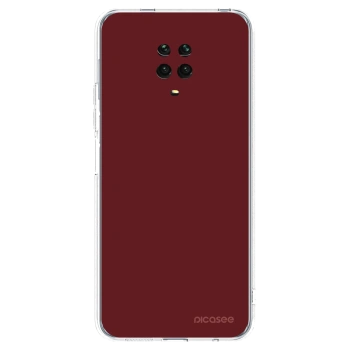 Picasee silikónový prehľadný obal pre Xiaomi Redmi Note 9 Pro - Red Bliss