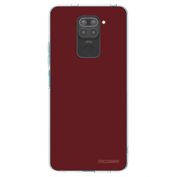 Picasee silikónový čierny obal pre Xiaomi Redmi Note 9 - Red Bliss