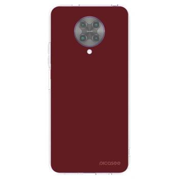 Picasee silikónový prehľadný obal pre Xiaomi Poco F2 Pro - Red Bliss