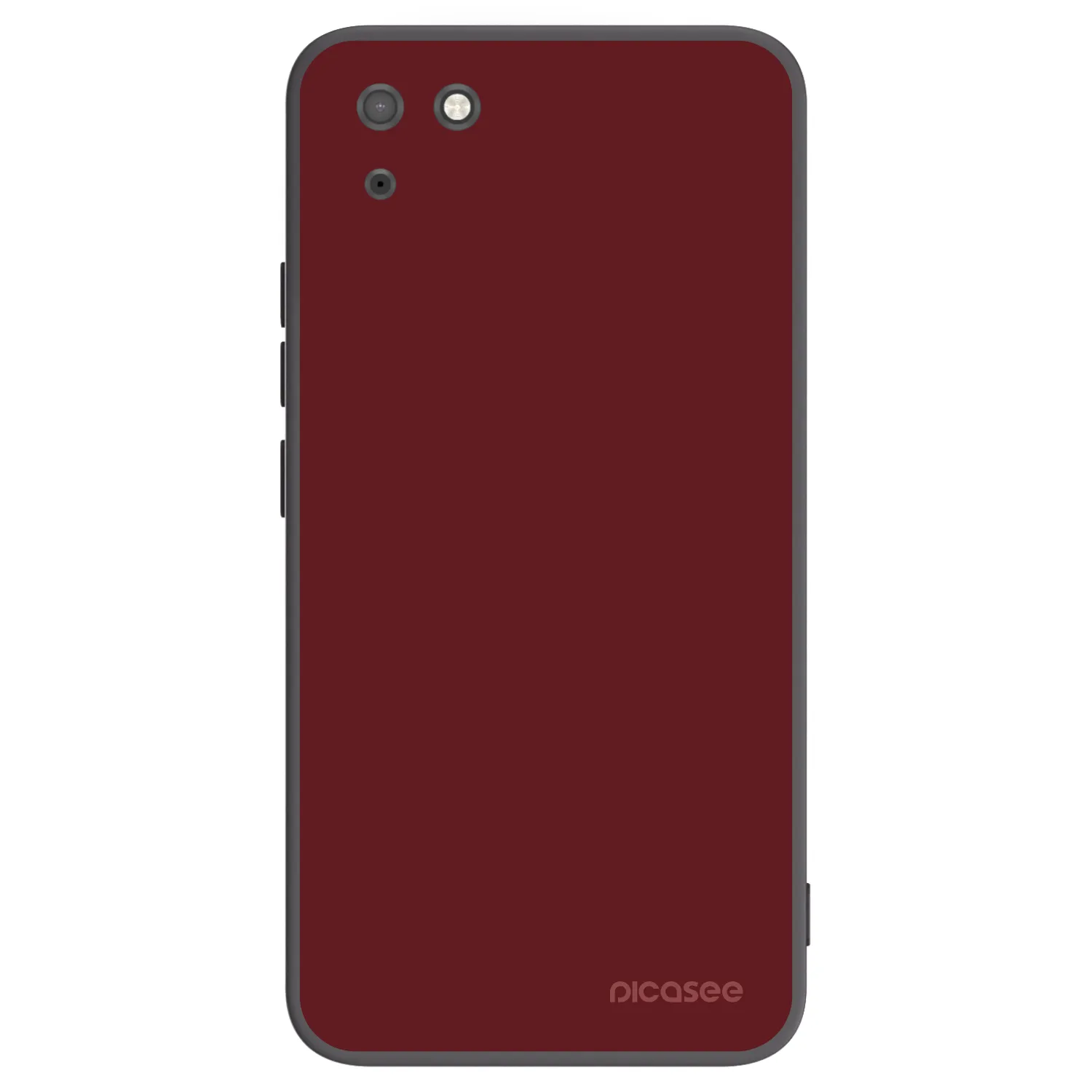Picasee silikónový čierny obal pre Huawei Y5P - Red Bliss