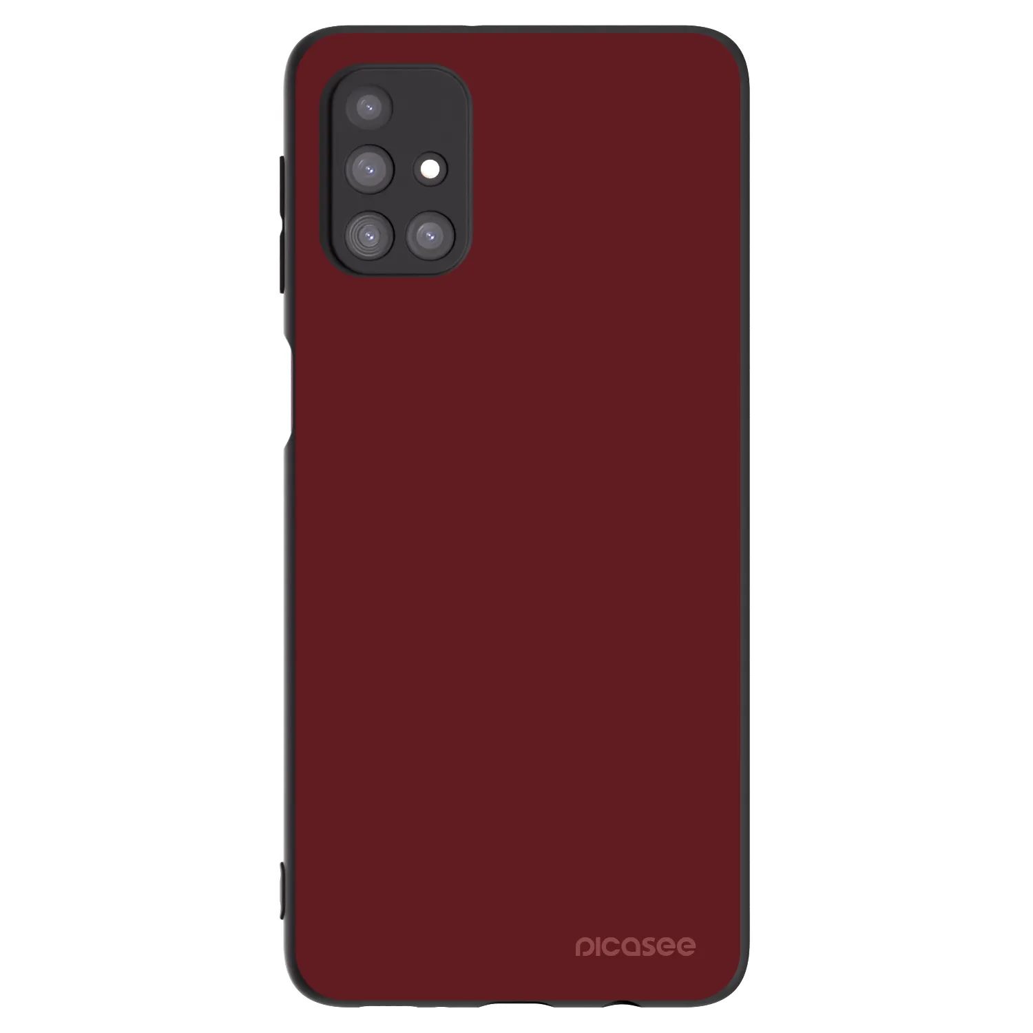 Picasee silikónový čierny obal pre Samsung Galaxy M31s - Red Bliss