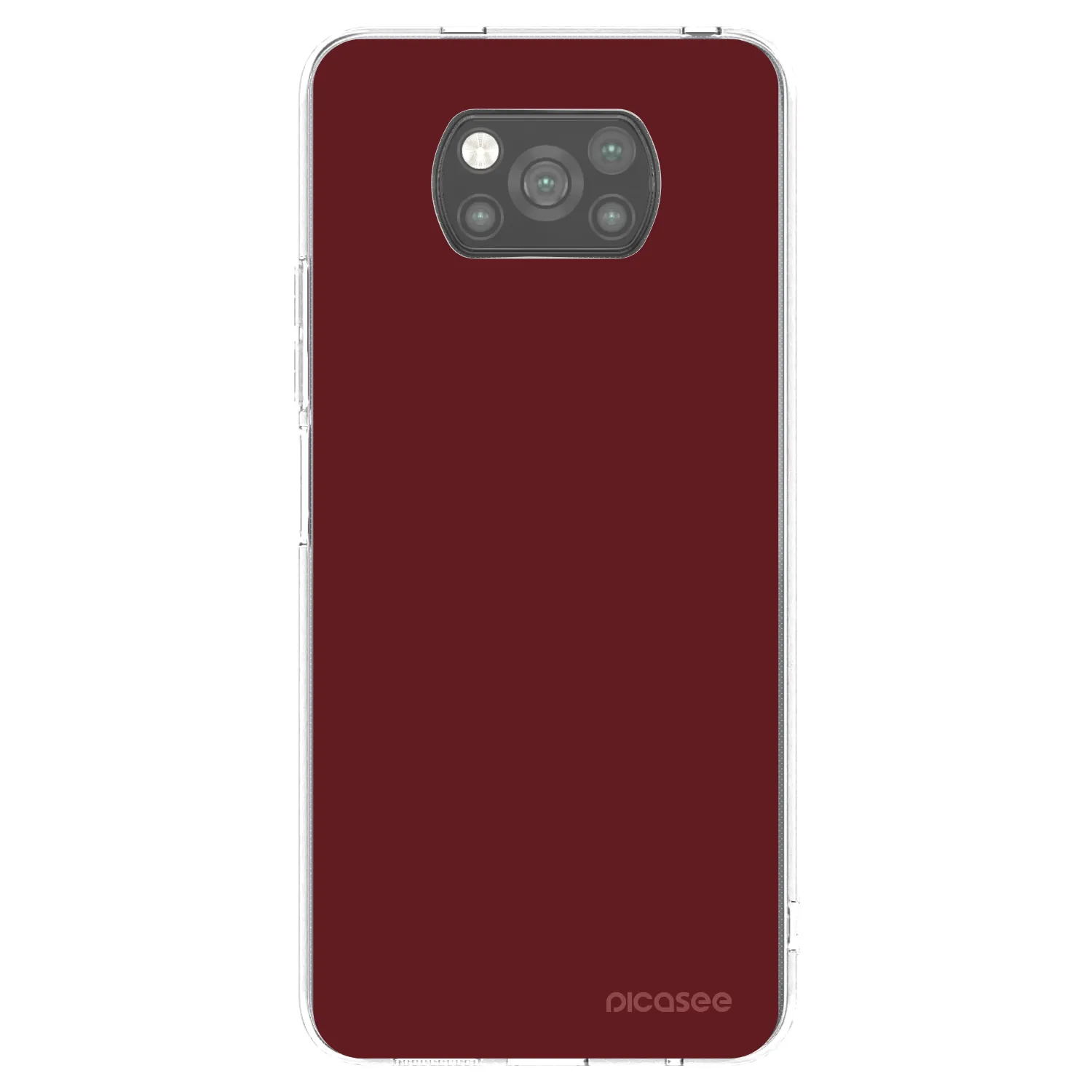 Picasee silikónový čierny obal pre Xiaomi Poco X3 - Red Bliss