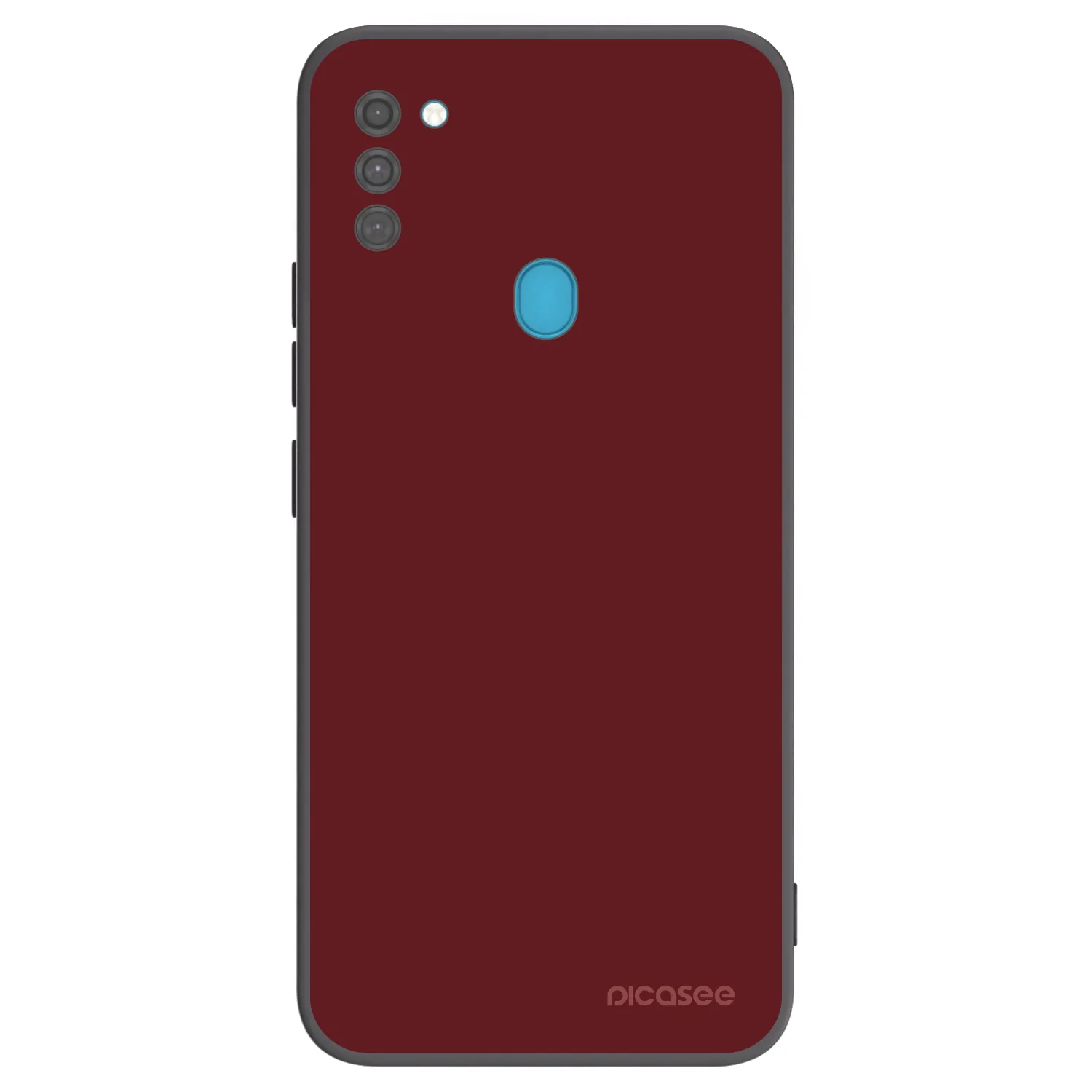 Picasee silikónový čierny obal pre Samsung Galaxy M11 - Red Bliss