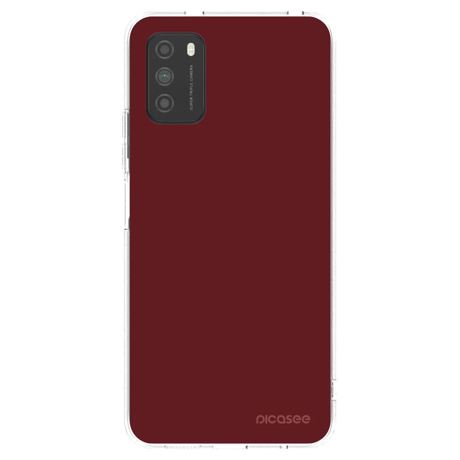 Silikónový prehľadný obal pre Xiaomi Poco M3 - Red Bliss